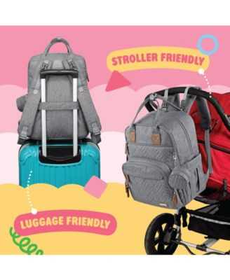 Diaper Bag Backpack, Unisex Baby Bags for Boys Girls, Waterproof Travel