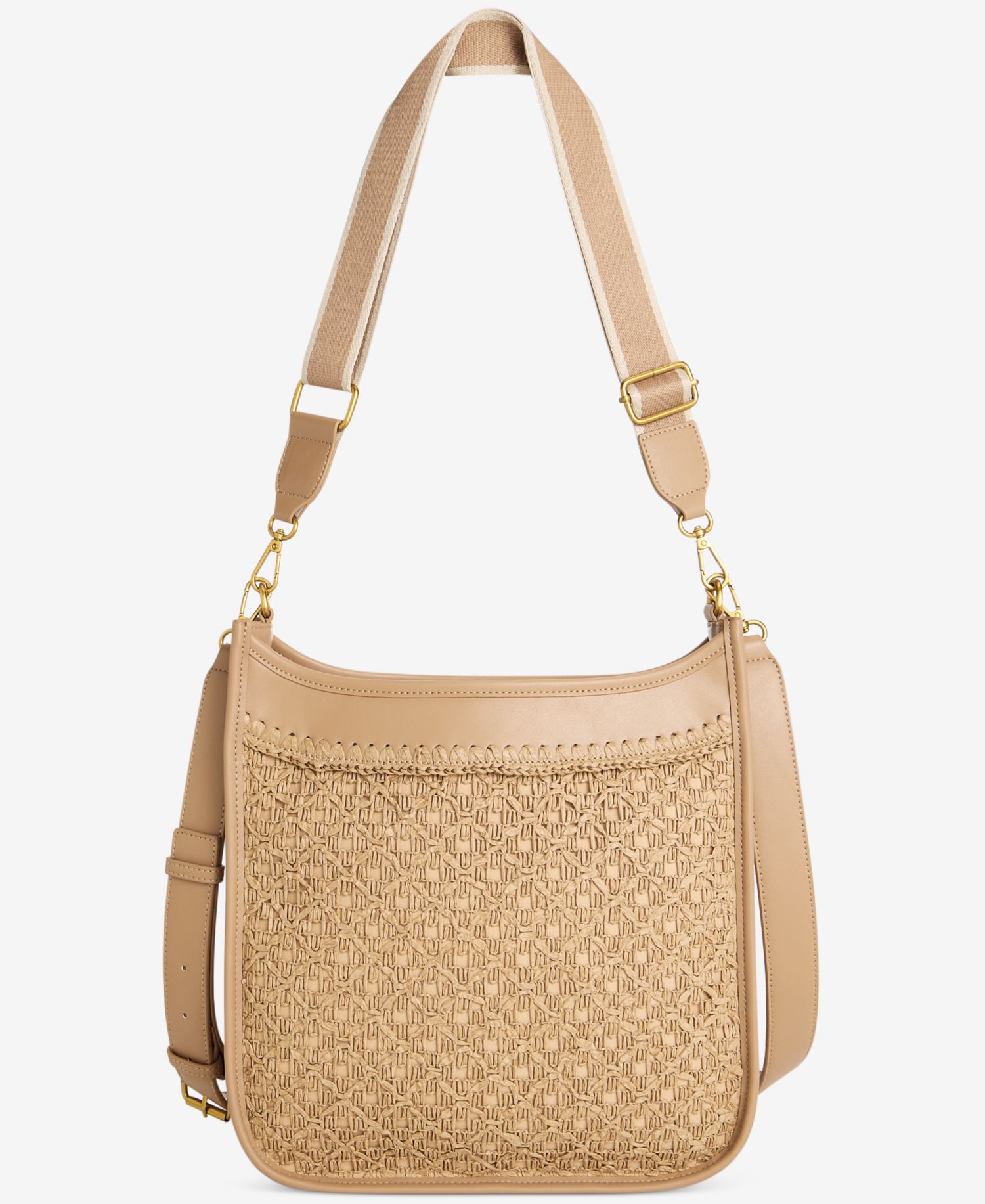 Crochet Straw Dip Crossbody