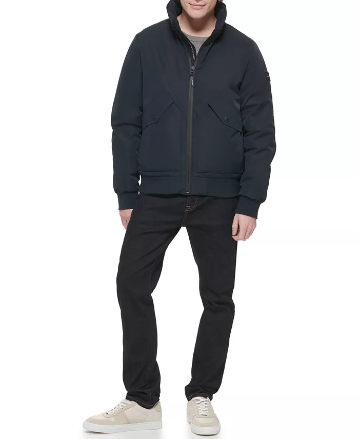 Men's Flex Performance Zip-Front Bomber Jacket - thumbnail 9