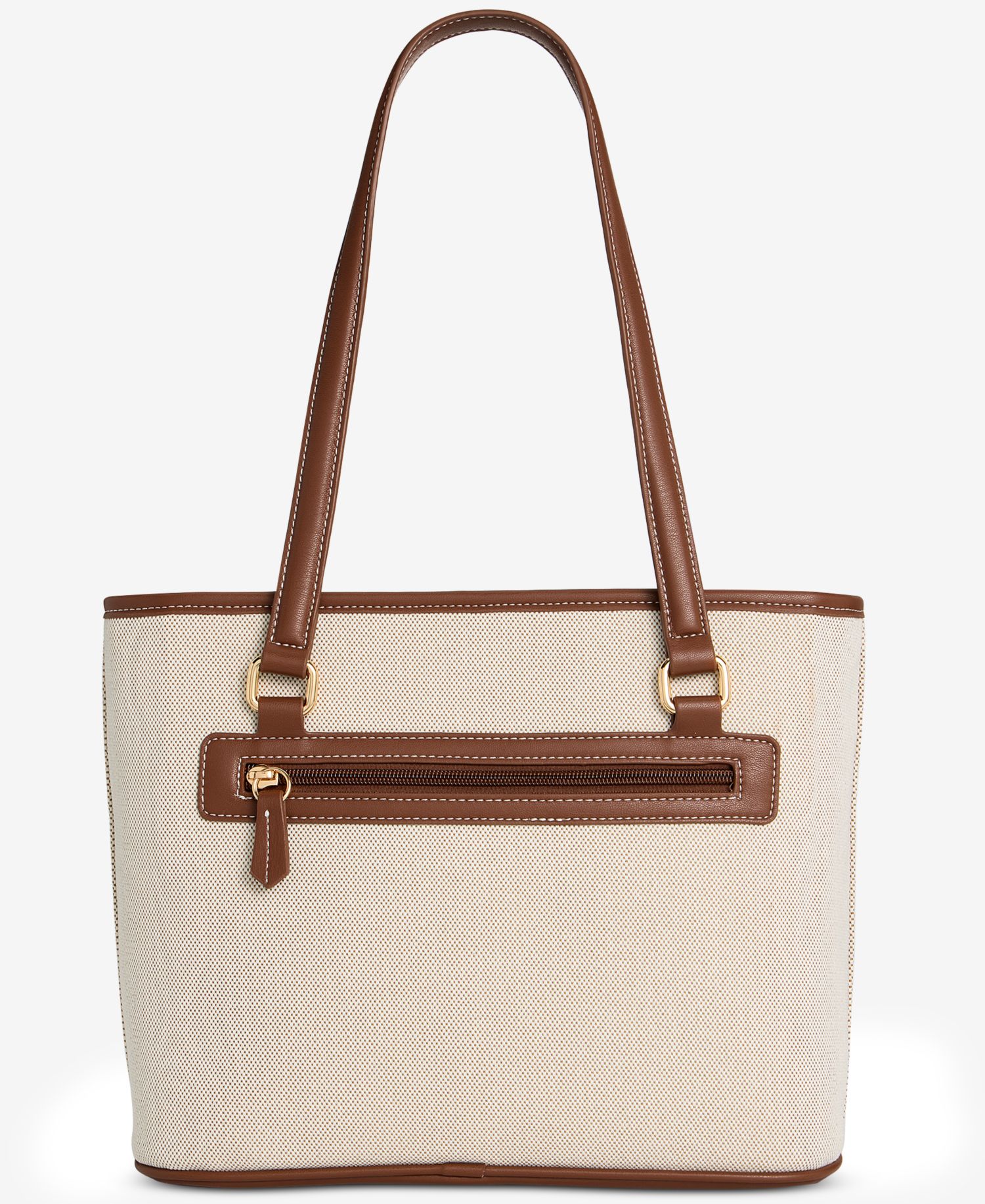 Linen Logo Tulip Tote