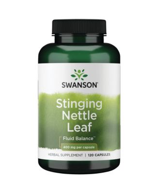 Stinging Nettle Leaf (Urtica Dioica), Herbal Supplement, Urinary Tract and Respiratory Health Support, Healthy Fluid Balance, 120 Capsules
