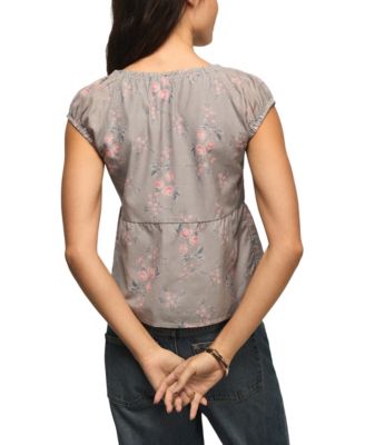 Women's Floral Print Top
