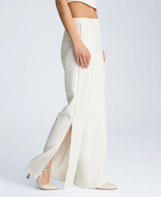 Women's White Dress Pants & Trousers | Macy's