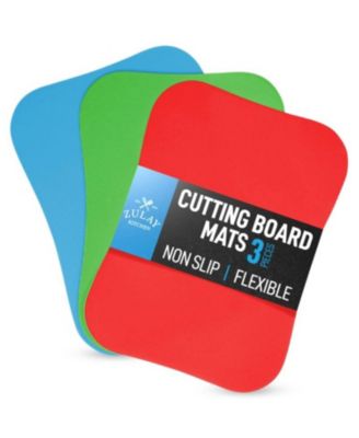 Thick & Durable Non-Slip Flexible Cutting Board Set (3 Piece)