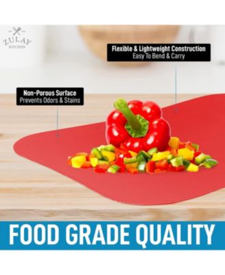 Thick & Durable Non-Slip Flexible Cutting Board Set (3 Piece)