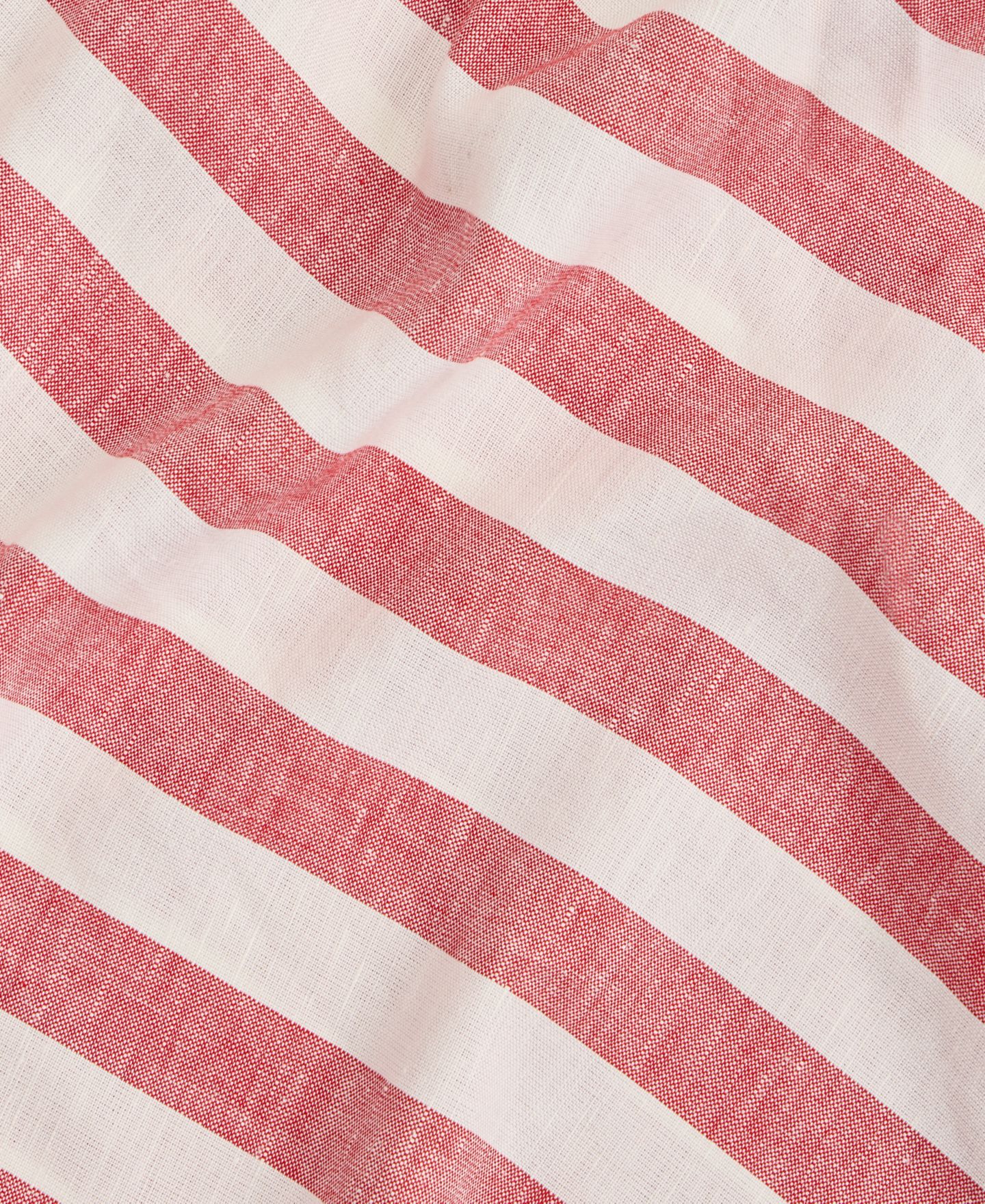 Женская юбка On 34th Stripe Linen Blend Side Slit, цвет: Красный комбинированный — фото 4