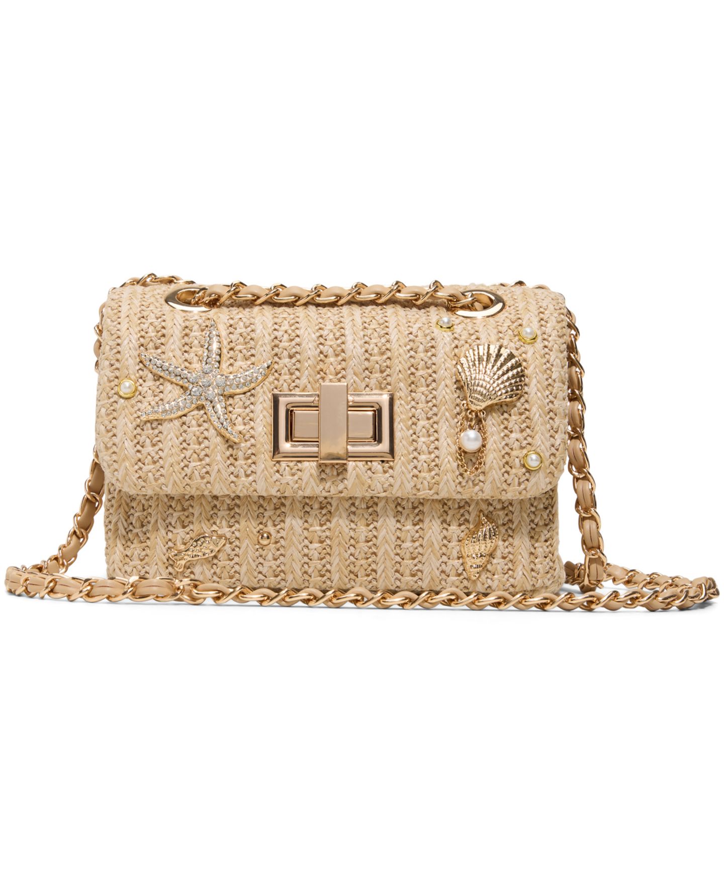 Женская сумка ALDO Adwiegan Mini Shoulder Handbag, цвет: Натуральный — фото 1