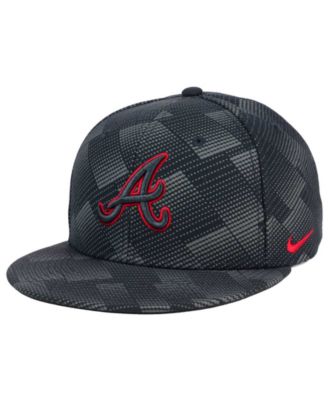 Nike Atlanta Braves Anthracite Snapback Cap