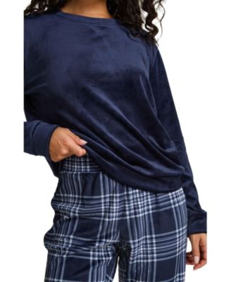 Hunkemoller Women's Velvet Pyjama Set