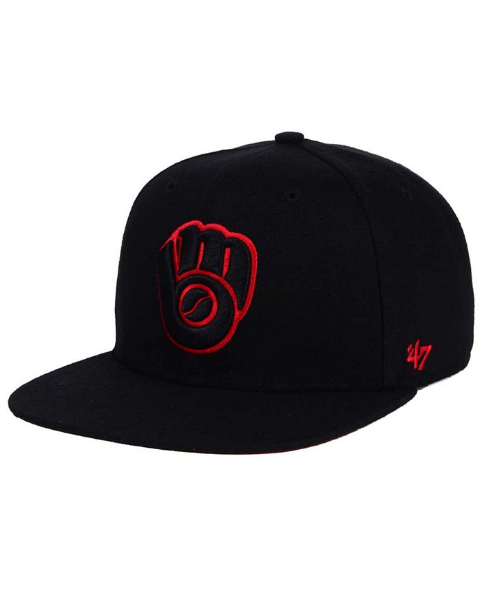 Milwaukee Brewers 47 Brand Snapback Hat Cap MLB