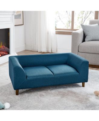Modern Pet Sofa Bed with Armrests and Backrest for Medium and Small Breeds