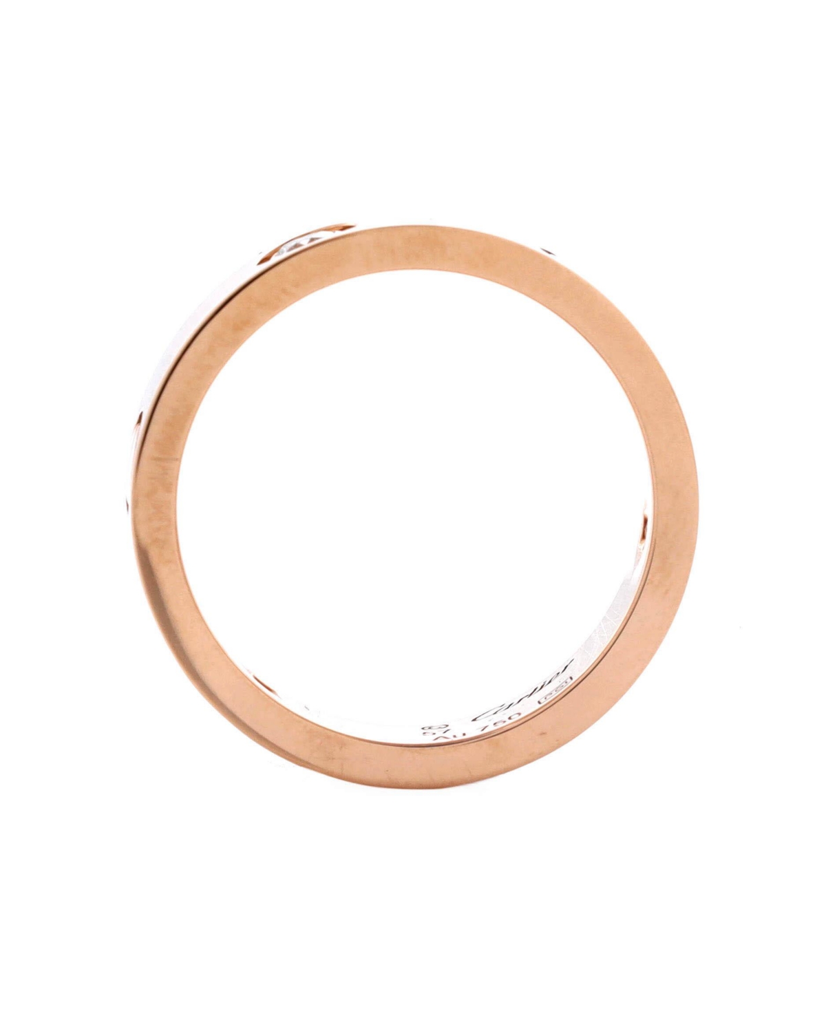 Pre-Owned Cartier Love 3 Diamonds Band Ring