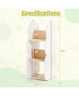 3-in-1 Kids Art Table and Chair with Storage and Reversible Whiteboard