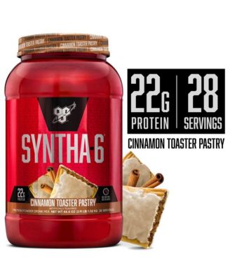 SYNTHA-6 Premium Protein Powder, Whey Protein, Micellar Casein, Milk Protein Isolate Blend, 5g Fat, Cinnamon Toaster Pastry, 28 Servings