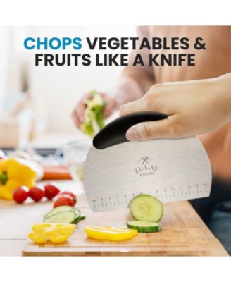 Multi-purpose Bench Scraper And Chopper - Round