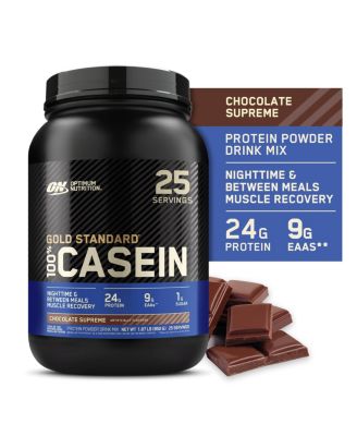 Gold Standard Casein, 24 grams Protein Powder, Chocolate Supreme, 25 Servings