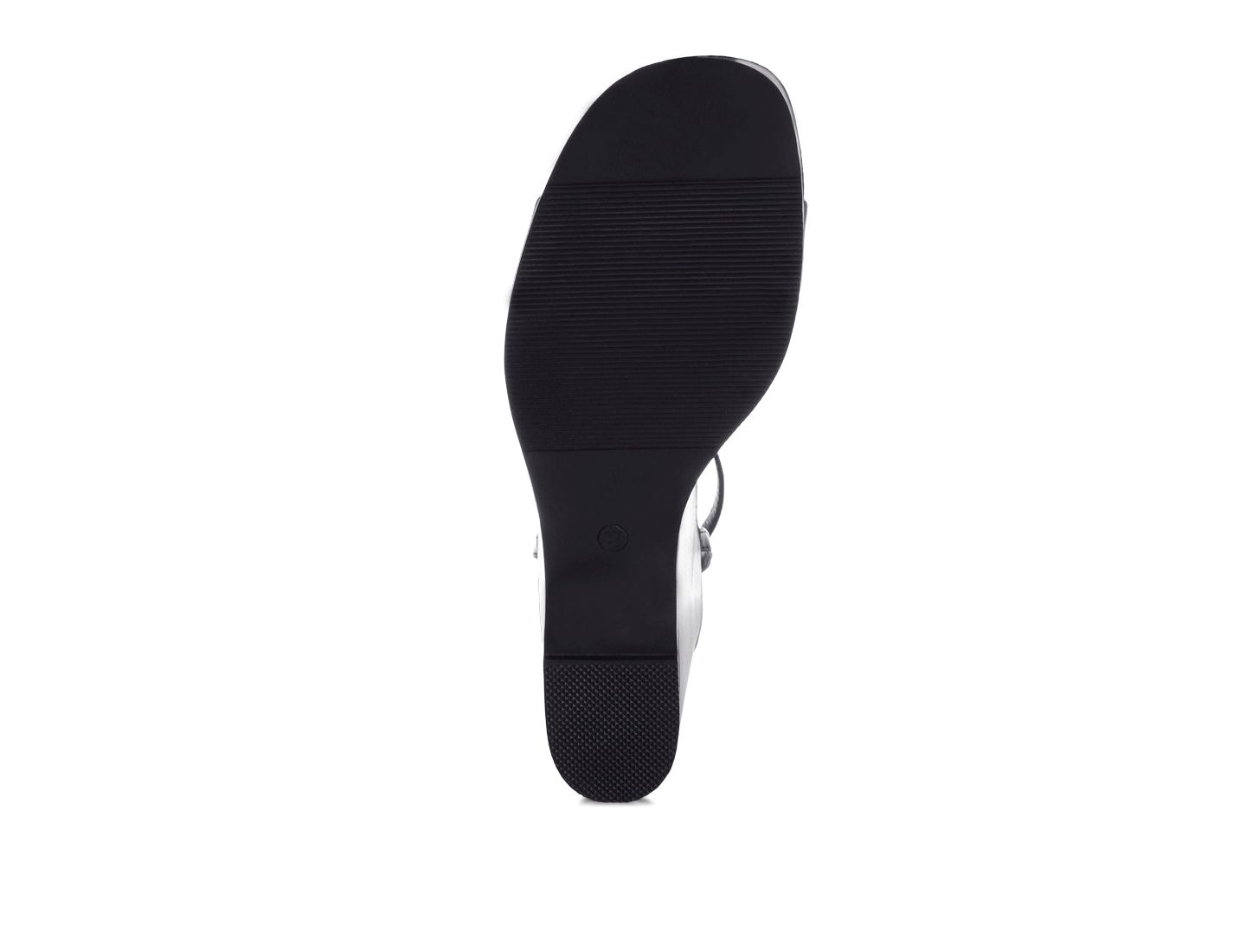 Женские сандалии London Rag Sangria Solid Platform Faux Leather Wedges, цвет: Чёрная искусственная кожа — фото 6