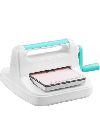 Manual Die Cutting Embossing Machine - 6" Opening A5 Craft Machine for Art Scrapbooking Card Making, Portable Metal Handle Steel Roller System