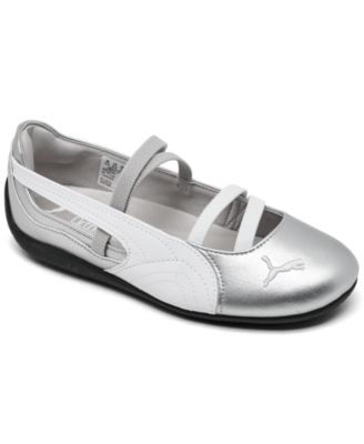 Big Girls Speedcat Ballet Metallic Mary Jane Casual Shoes from Finish Line