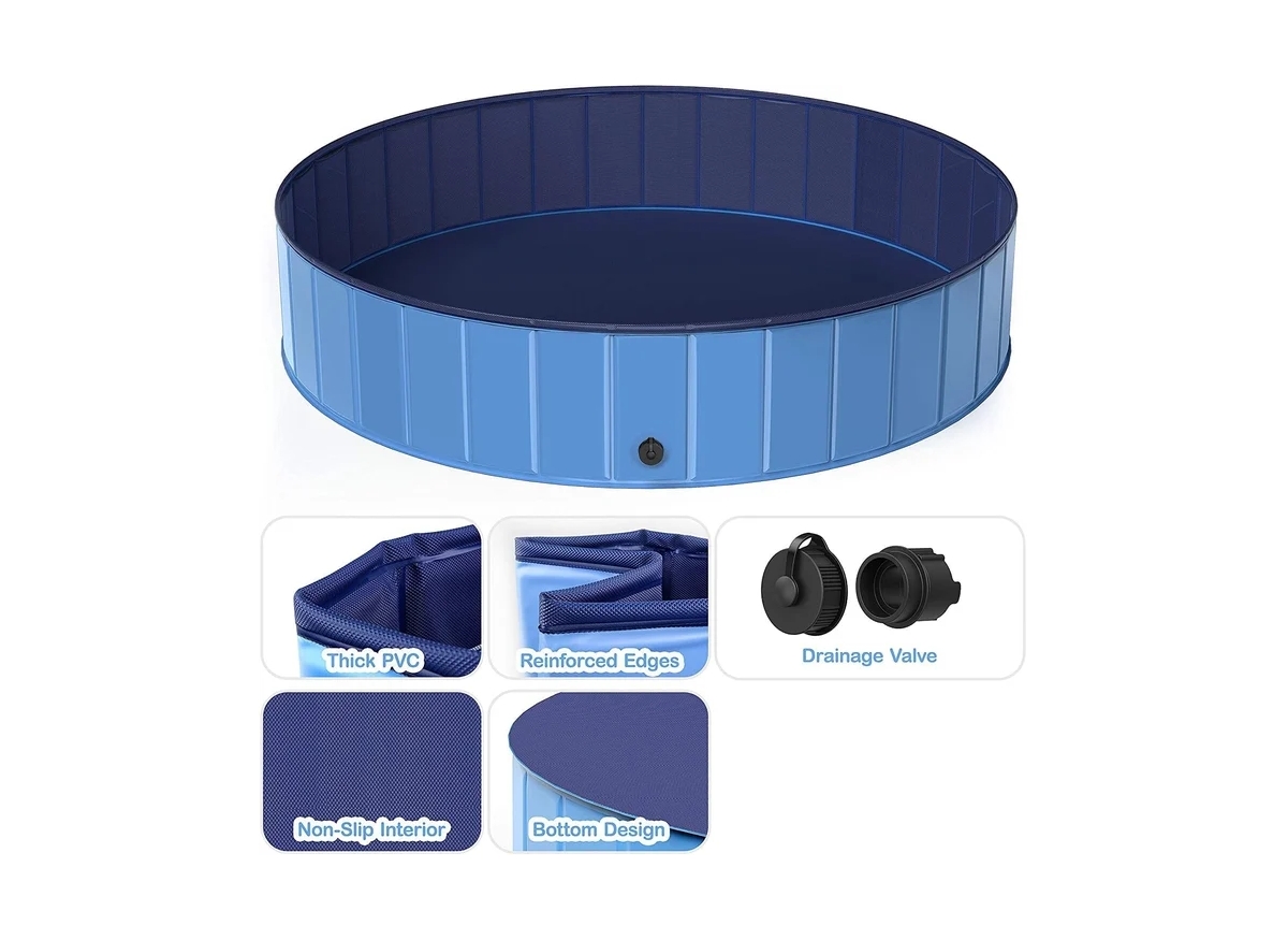 Cowin Pet Dog Pool Bath Swimming Tub Foldable