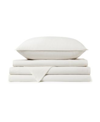 Vintage Washed Cotton 4-Pc. Sheet Set, Queen