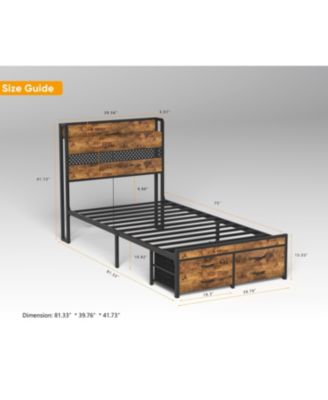 Bed Frames with Headboard,Bed Frames with Storage Drawers
