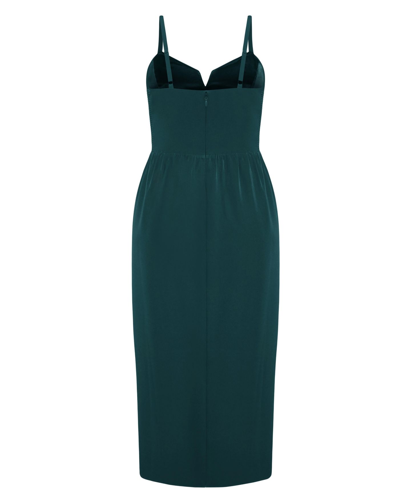 Женское платье CITY CHIC Sassy Tulip Midi, цвет: Изумрудный — фото 5
