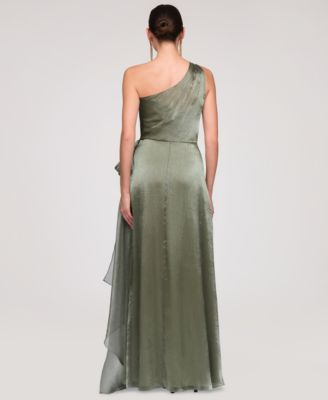 js collections one shoulder dress JS Collections Primrose One-Shoulder Cocktail Dress in Black
