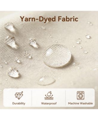 Outdoor Rocking Chair with Cushions, Patio Rocking Chair with Steel Frame and Olefin Fabric Seat