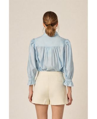 Women's Ruffle Detailed Blouse