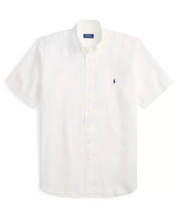 Men's Big & Tall Linen Shirt - thumbnail 5