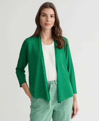 Women's Self Edge A-Line Cardigan, Regular & Petite