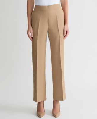 Women's Linen-Blend Pull-On Pants