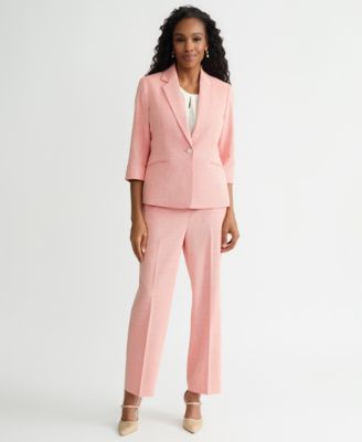 Women's 3/4-Sleeve Cuffed Blazer