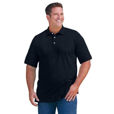 Big & Tall Ribbed Polo