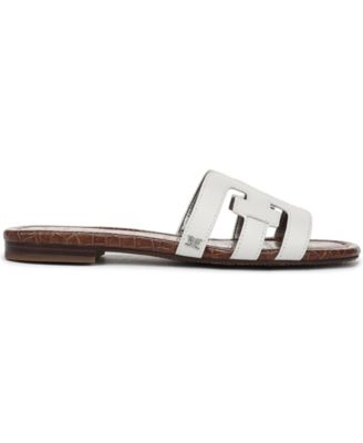 Bay Slip-On Flat Leather Casual Sandals