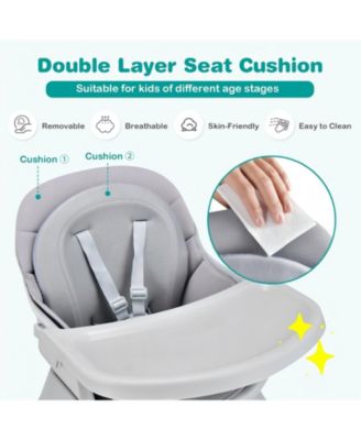Baby 8-in-1 Convertible High Chair with Removable Tray