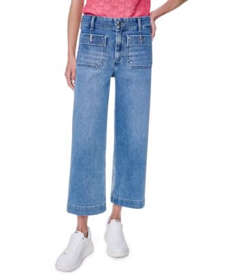 Petite High-Rise Wide Leg Jeans