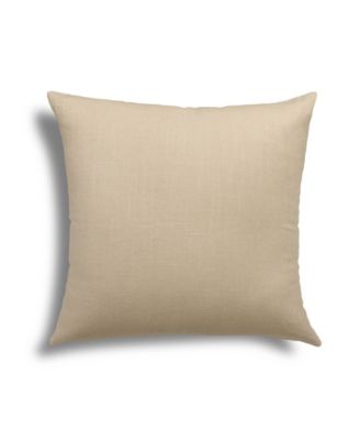 Ramie Linen Decorative Pillow, 22" x 22"
