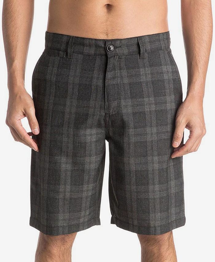 Quiksilver plaid outlet shorts