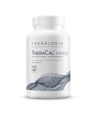 TheraCal D4000 Bone Health Supplement, 90 Day Supply, Calcium, Magnesium, Vitamin D3, K2 & Boron, NSF Certified