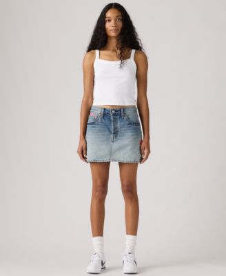 Premium Women's Icon Cotton Denim Skirt
