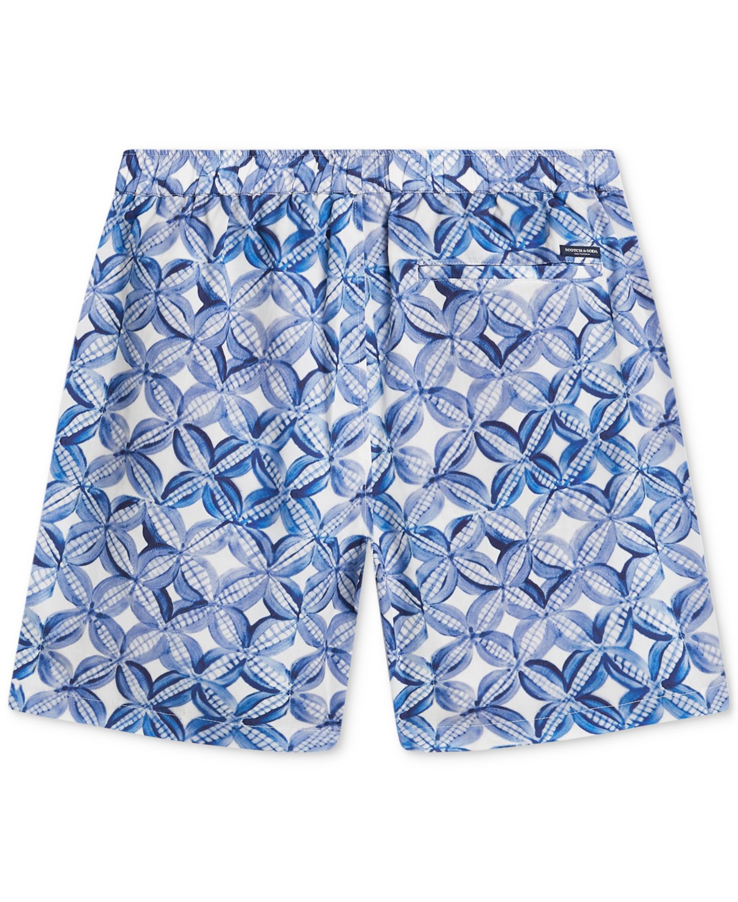 Мужские шорты SCOTCH & SODA Regular-Fit Printed, цвет: Синий — фото 6