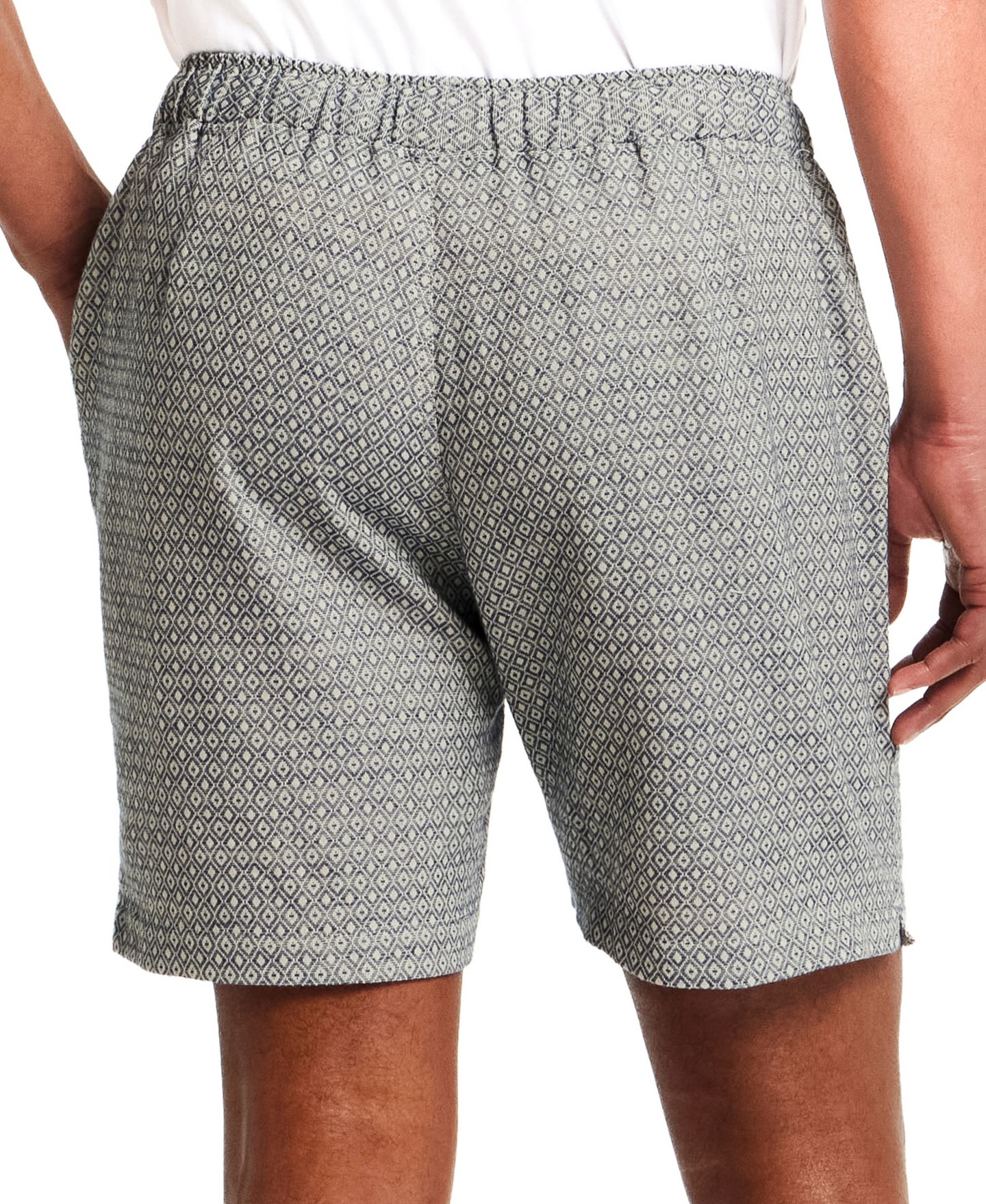 Мужские шорты Weatherproof Vintage Jacquard Knit 6" Shorts, цвет: Тёмно-синий бриллиантовый — фото 4