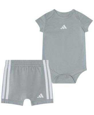 Baby Boys' Short-Sleeve Bodysuit and Shorts, 2-Piece Set 