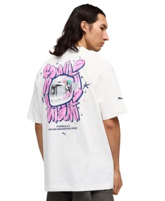Men's F1 Miami Go Wild Graphic Cotton T-Shirt