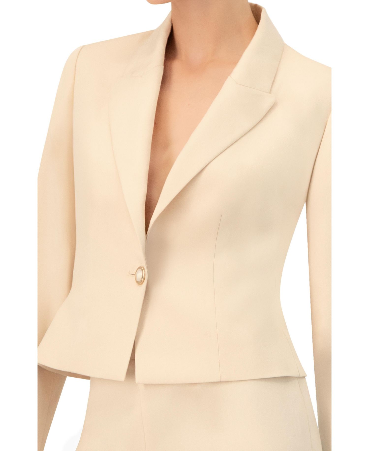 Women's Tailored Single-Button Blazer
