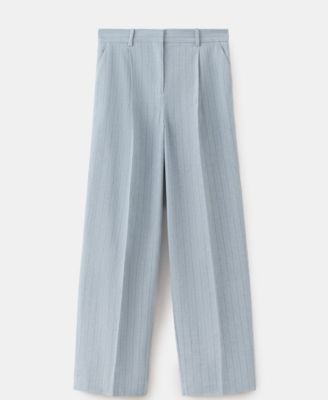 Women's Pinstripe Suit Pants