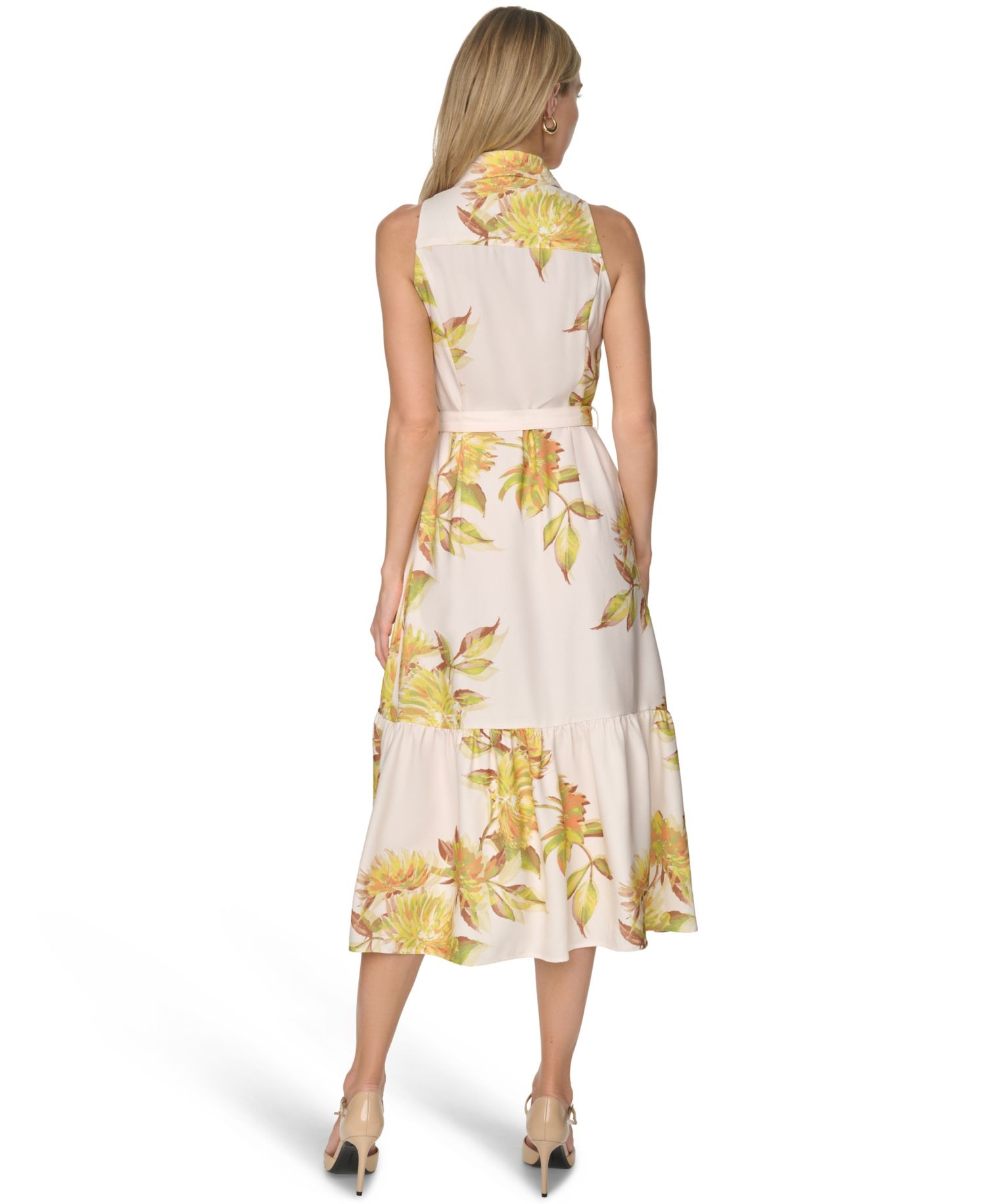 Women’s Collared Midi Dress