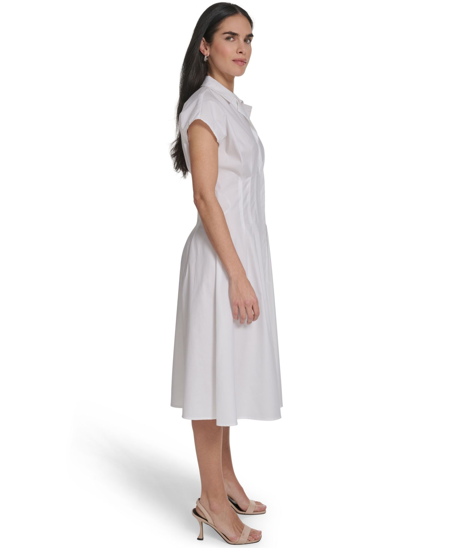 Women’s V-Neck Midi Dress